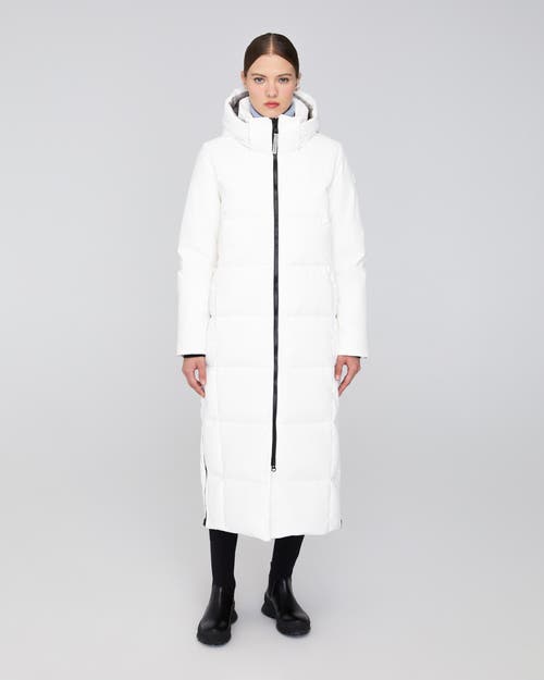 Quartz Co. Sofia 2.0 | Hooded Down Winter Jacket In Ivory