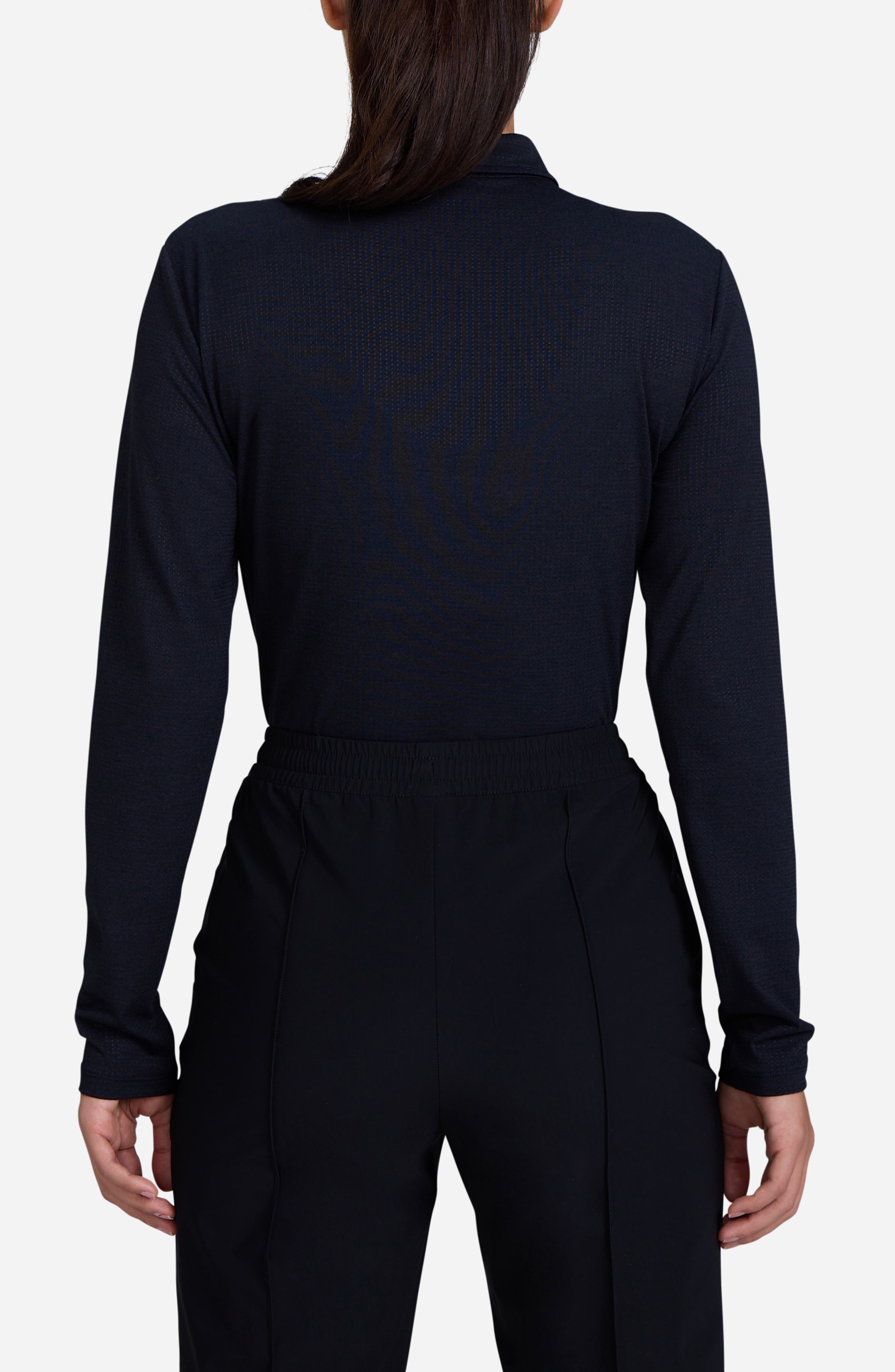 Bad Elements Cooling Mesh Long Sleeve Polo - image 2