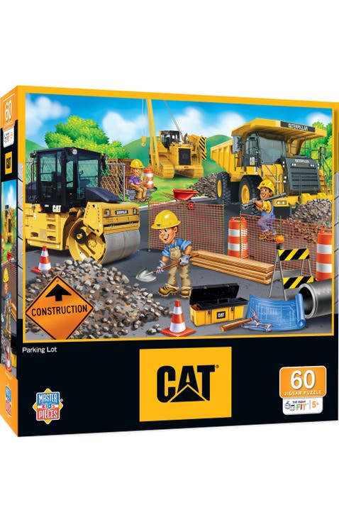 CAT Parking Lot 60 Piece Jigsaw Puzzle