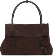 TOM FORD Large Suede Shoulder Bag
