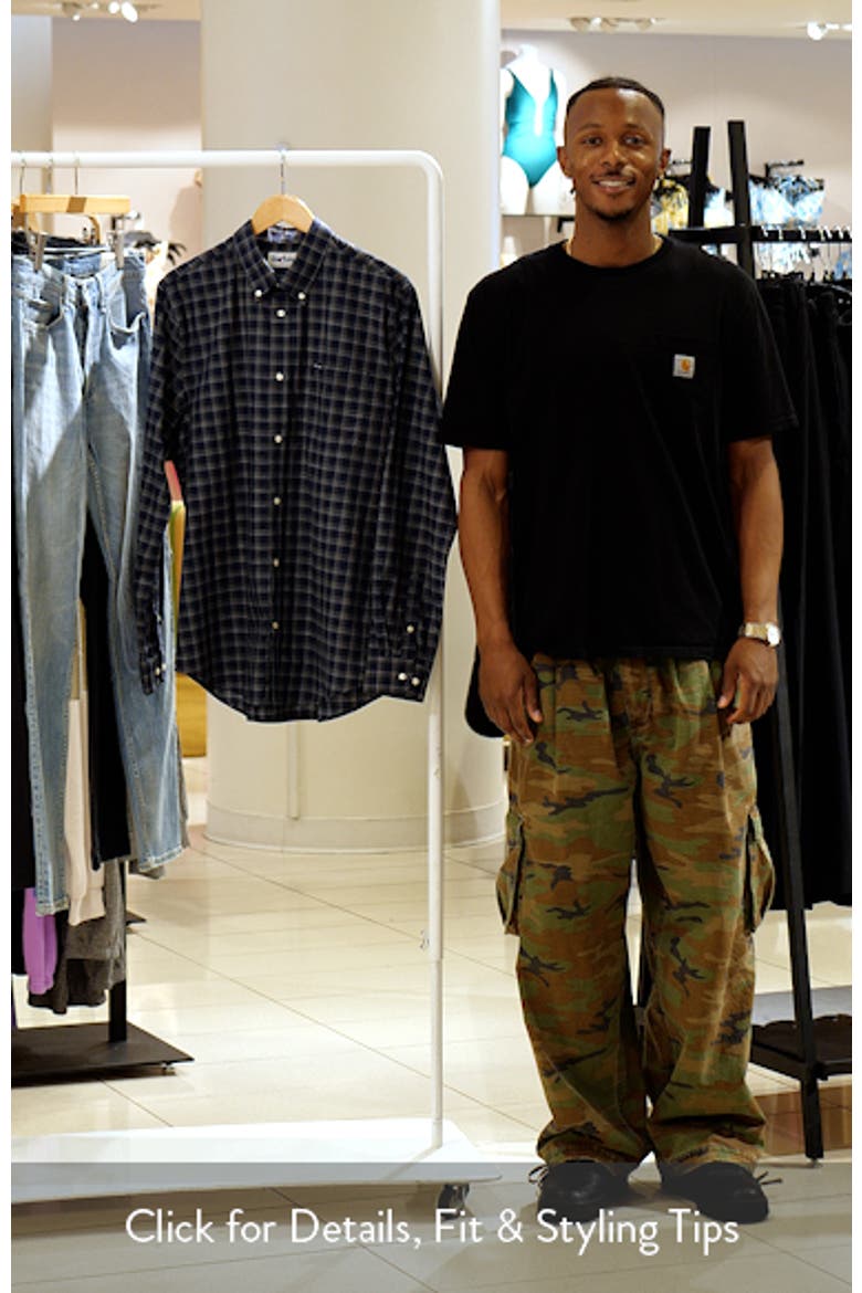 Bramwell Check Button Down Shirt video