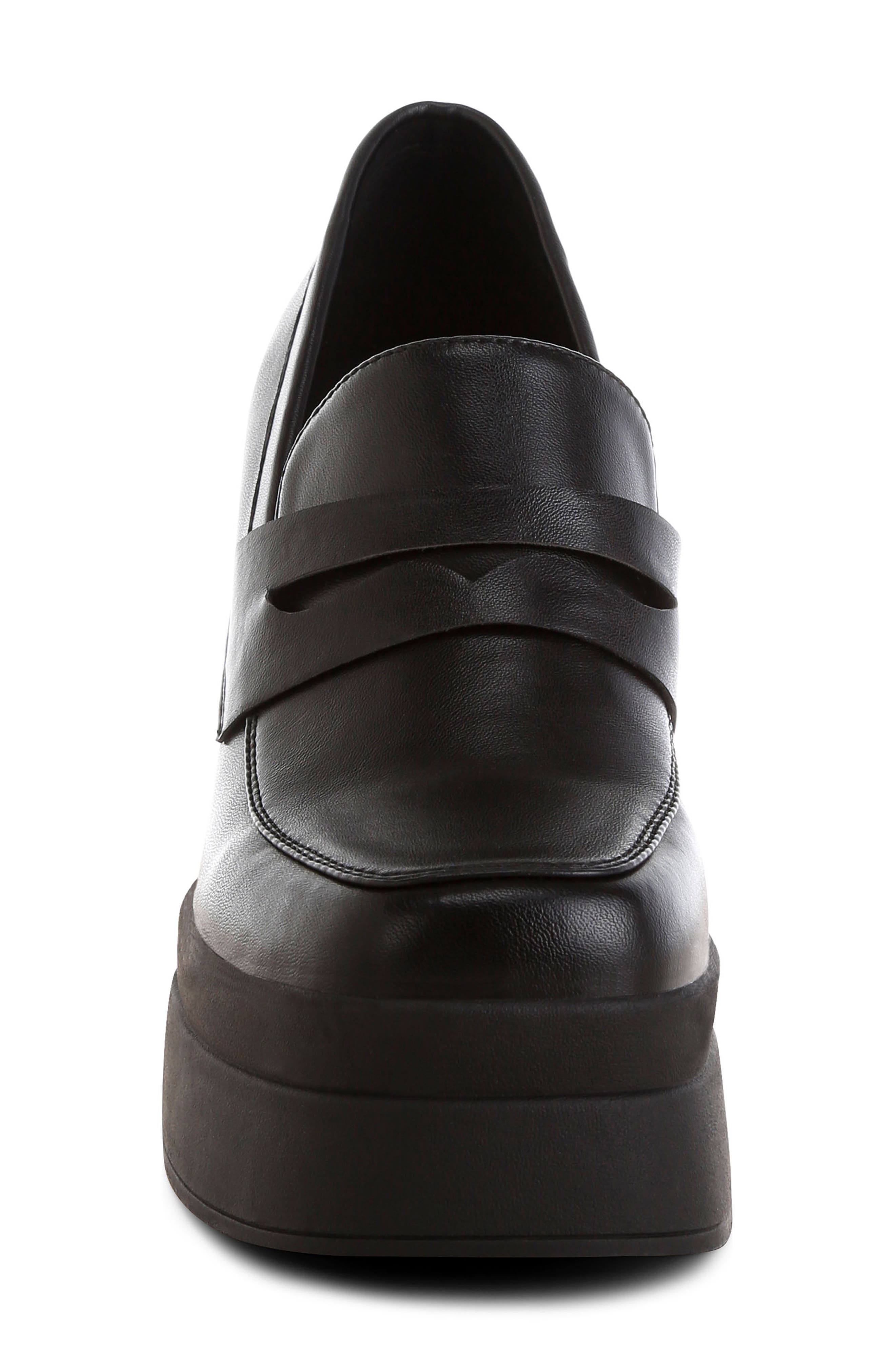 LONDON RAG Edwina Block Heel Platform Pump, Alternate, color, Black