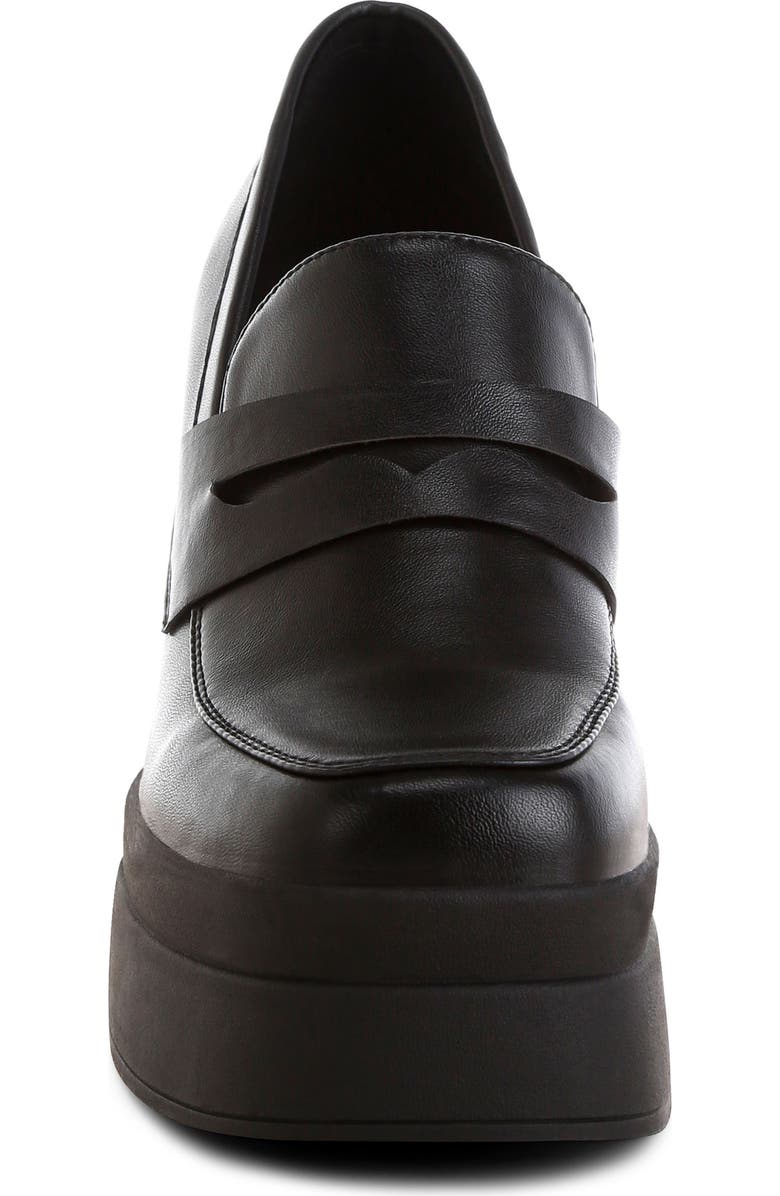 LONDON RAG Edwina Block Heel Platform Pump, Alternate, color, Black