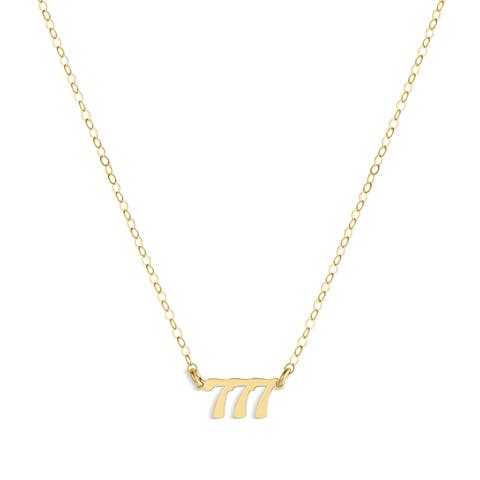Angel Numbers Necklace