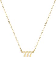 Set & Stones Angel Numbers Necklace