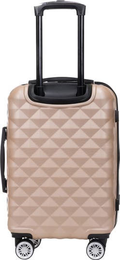 Diamond Tower 20" Hardside Spinner Luggage