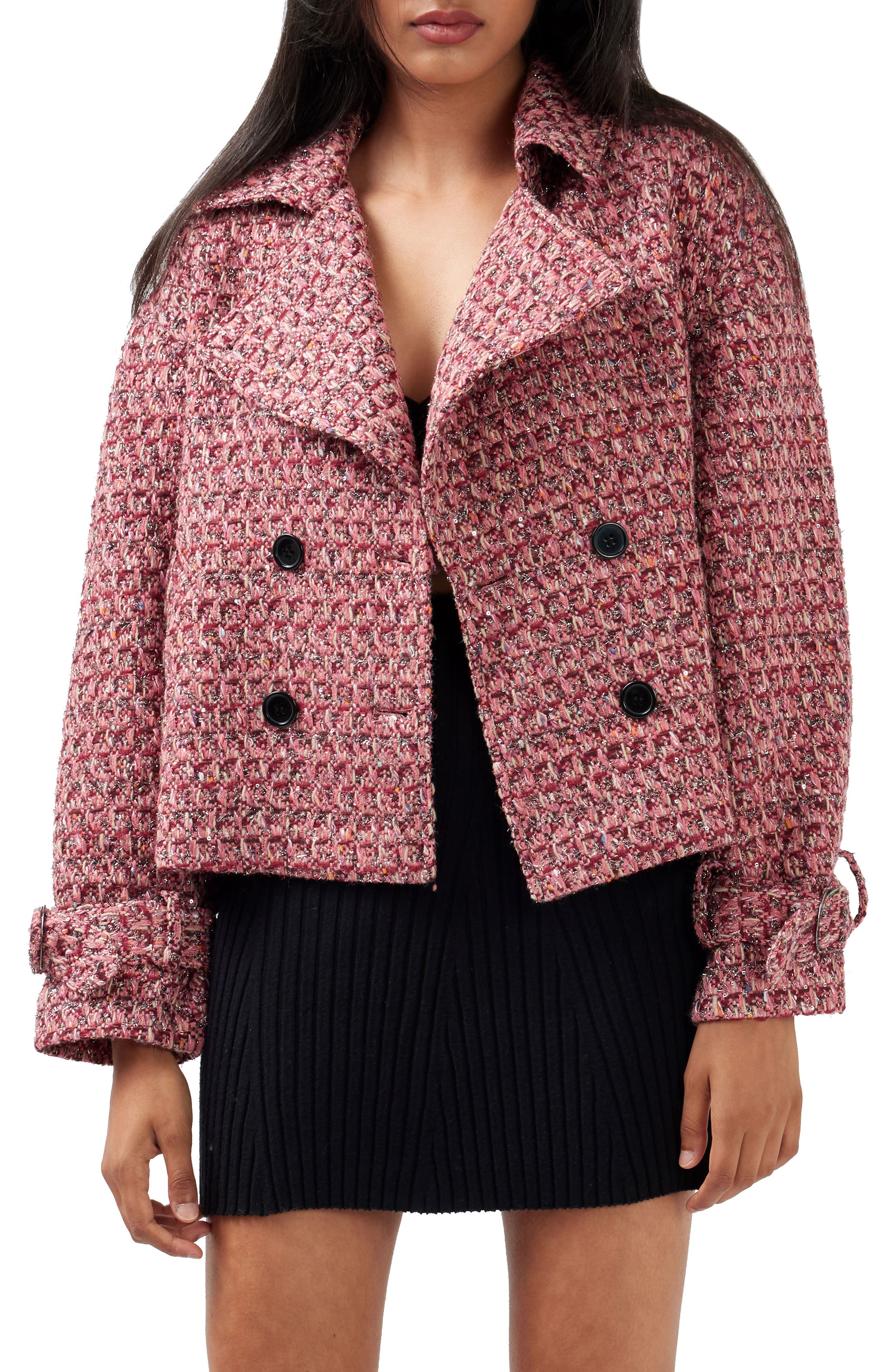 Belle & Bloom Power Over Me Tweed Jacket