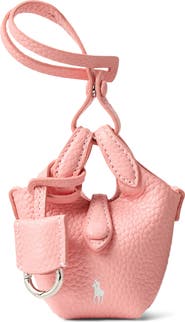 Polo Ralph Lauren Polo Play Pebble Leather Bag Charm