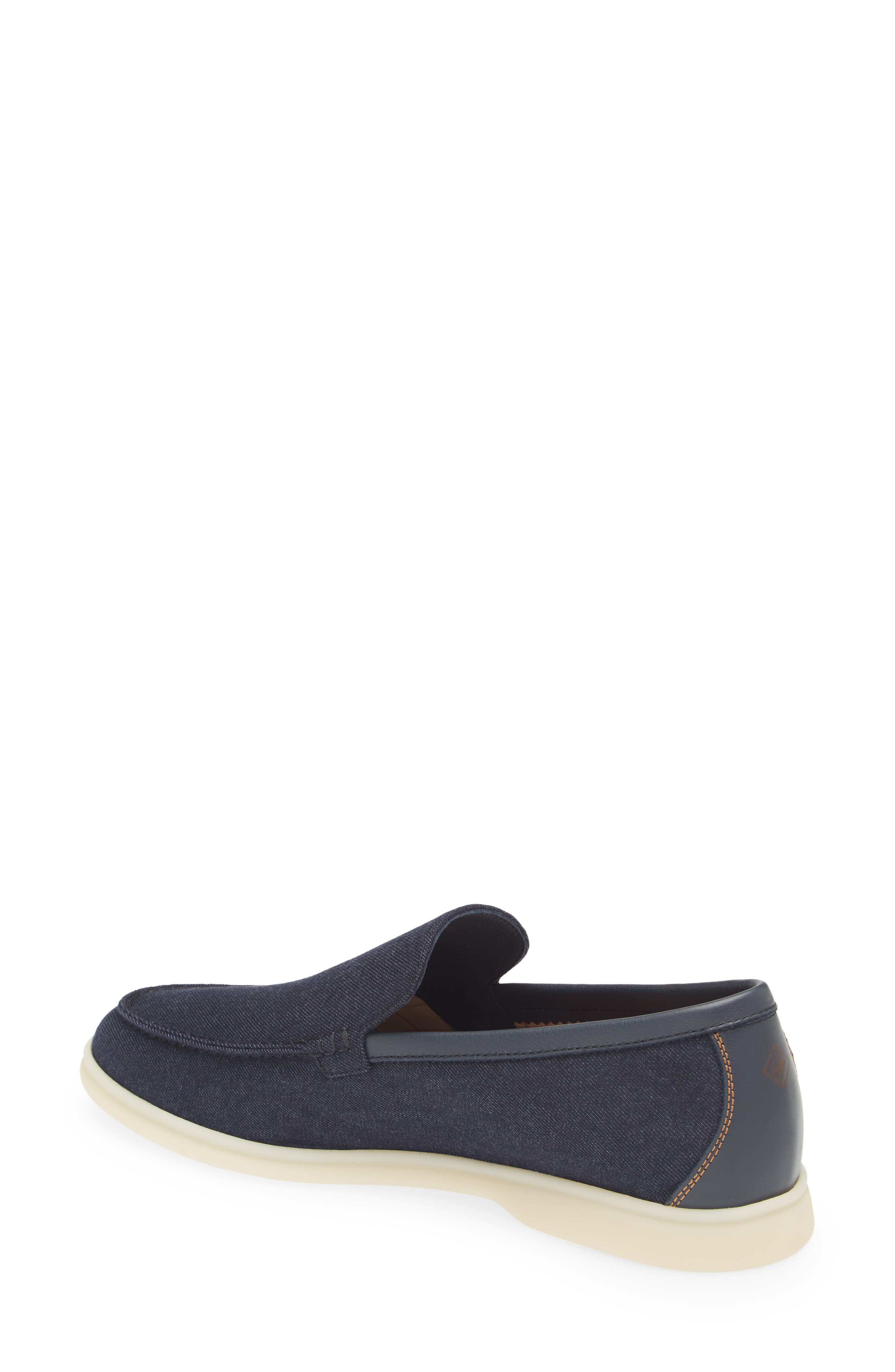 Loro Piana Summer Walk Denim Loafer, Alternate, color, 