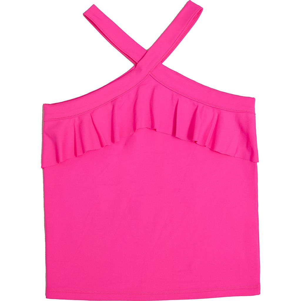 MIA New York Kids' Ruffled Crossover Tank in Pink  product