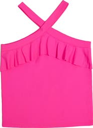MIA New York Kids' Ruffled Crossover Tank