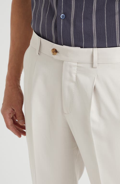 BRUNELLO CUCINELLI BRUNELLO CUCINELLI TWILL TROUSERS