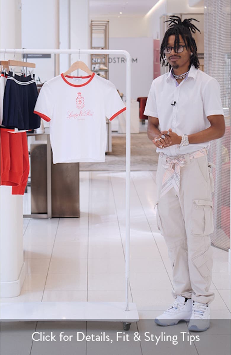 Vendome Graphic Ringer T-Shirt, sales video thumbnail