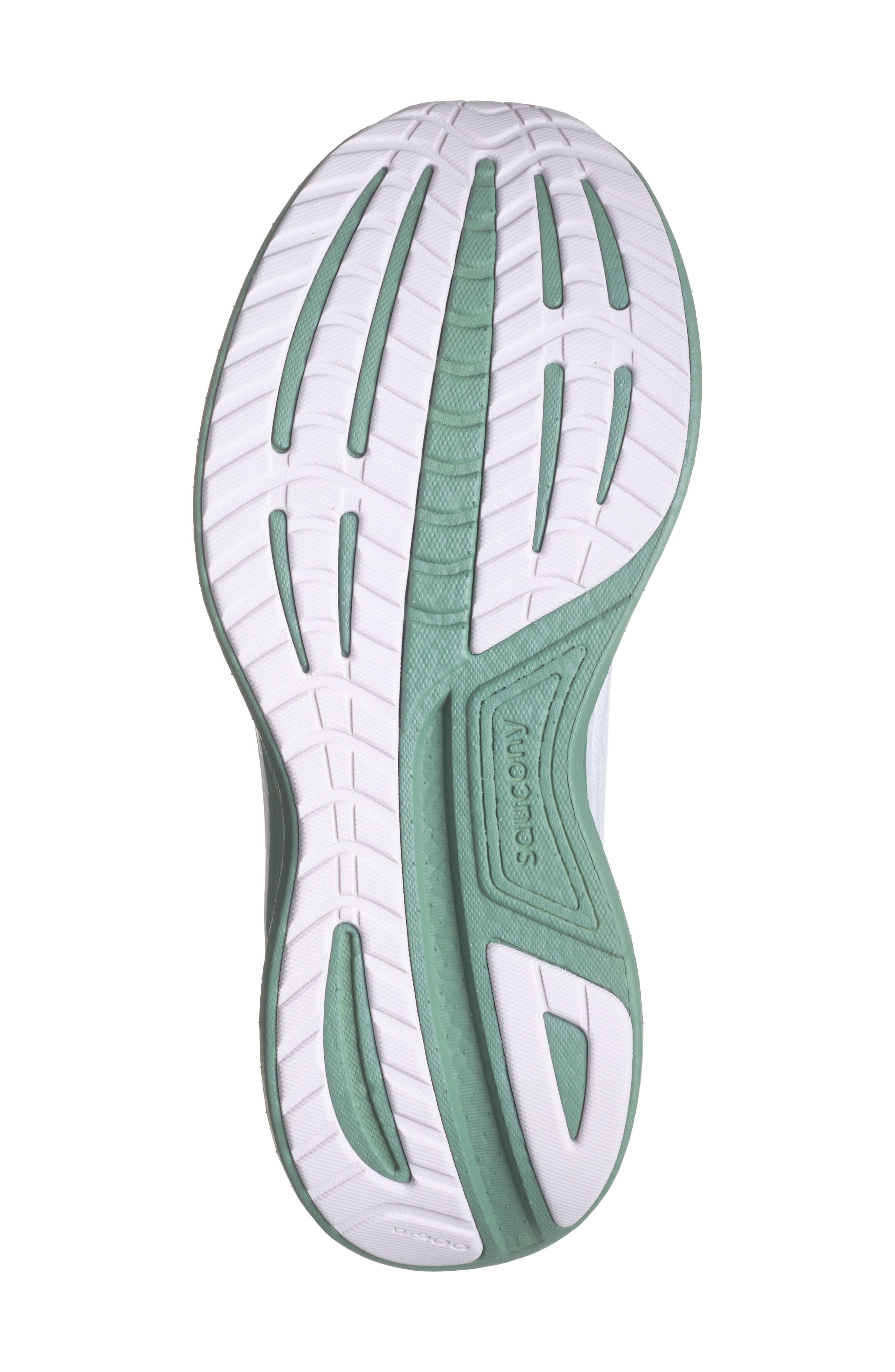 Saucony Ride 18 Running Shoe, Alternate, color, White/ Olivine