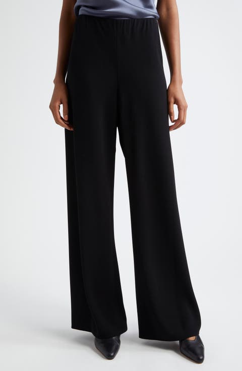 Bias Cut High Waist Pants