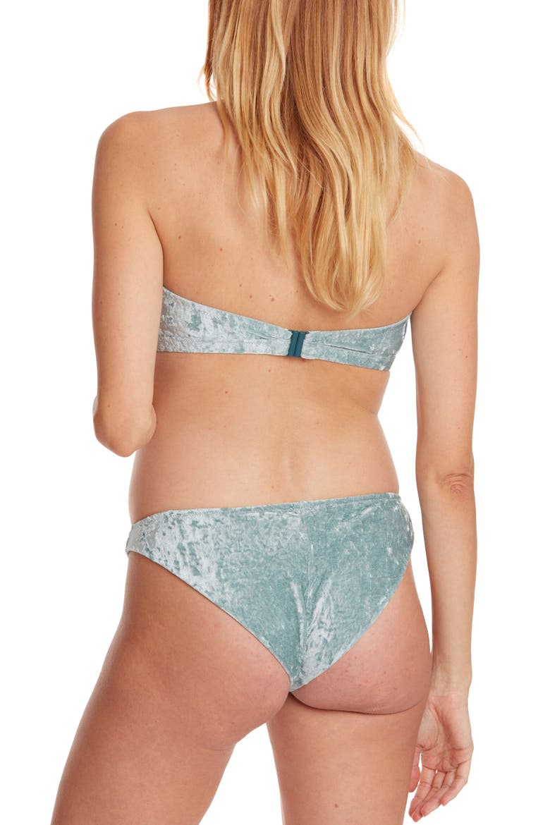 Mykonos Two-Piece Maternity Swimsuit, Alternate, color, SILVER GREEN
