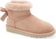 UGG® Mini Bailey Bow Faux Shearling Boot