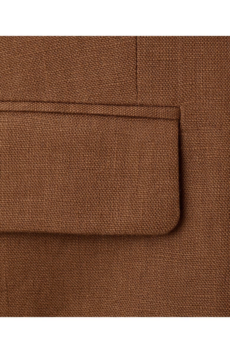 MANGO Linen Suit Blazer, Alternate, color, 