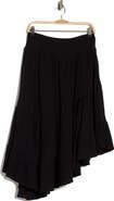Abound Tiered Asymmetric Skirt