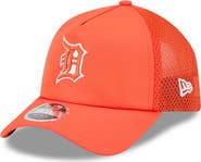 New Era Men's New Era Orange Detroit Tigers 2026 Batting Practice Apex 9FORTY Adjustable Trucker Hat