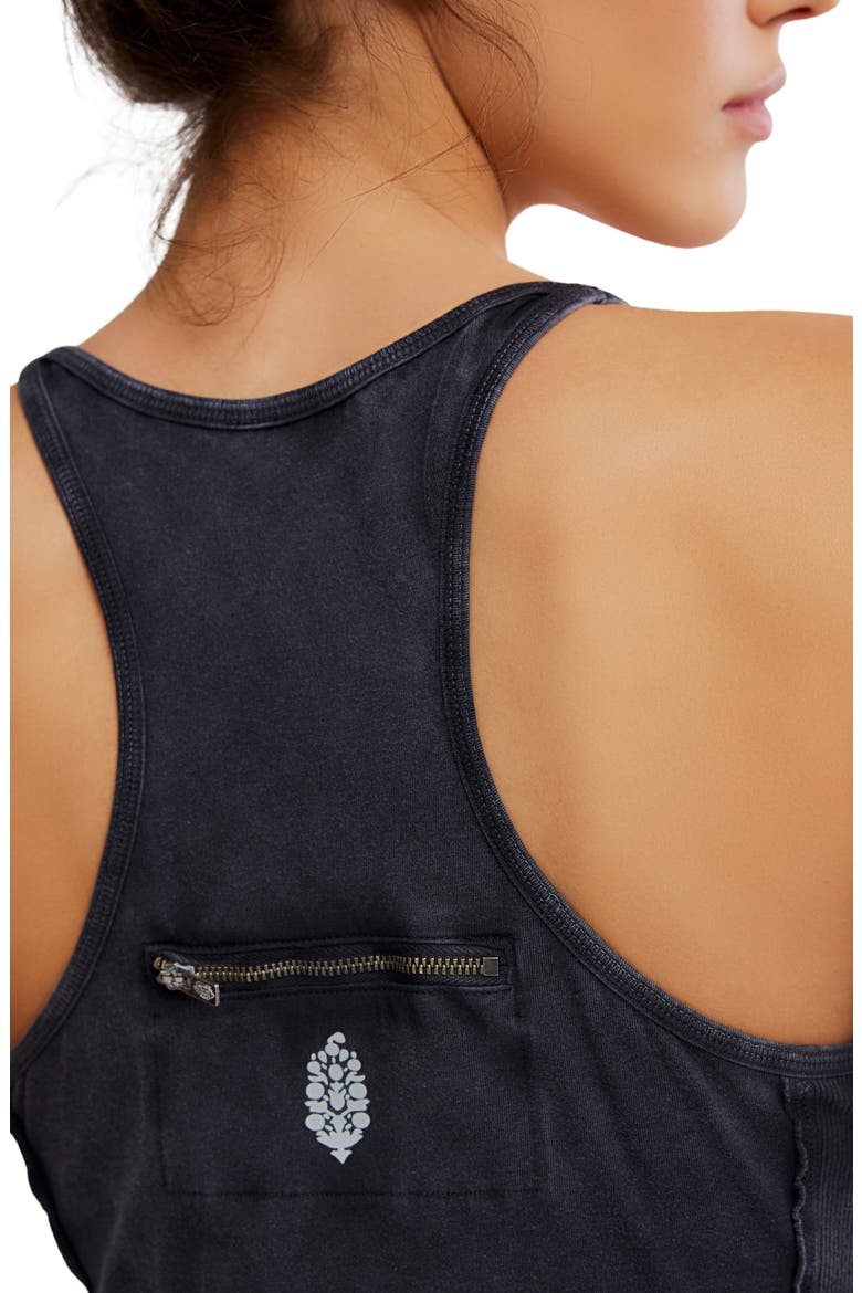 FP Movement Hot Shot Sleeveless Maxi Dress, Alternate, color, BLACK