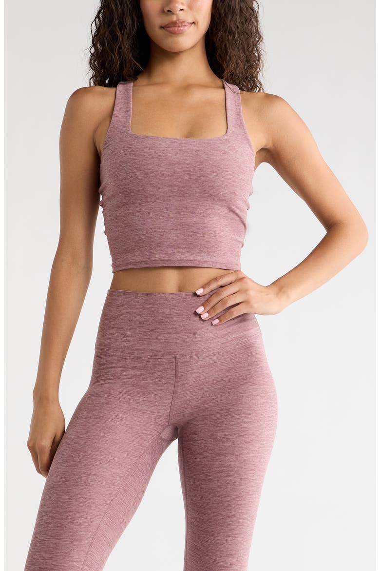 Renew Crop Tank, Main, color, PURPLE SHAKE MELANGE