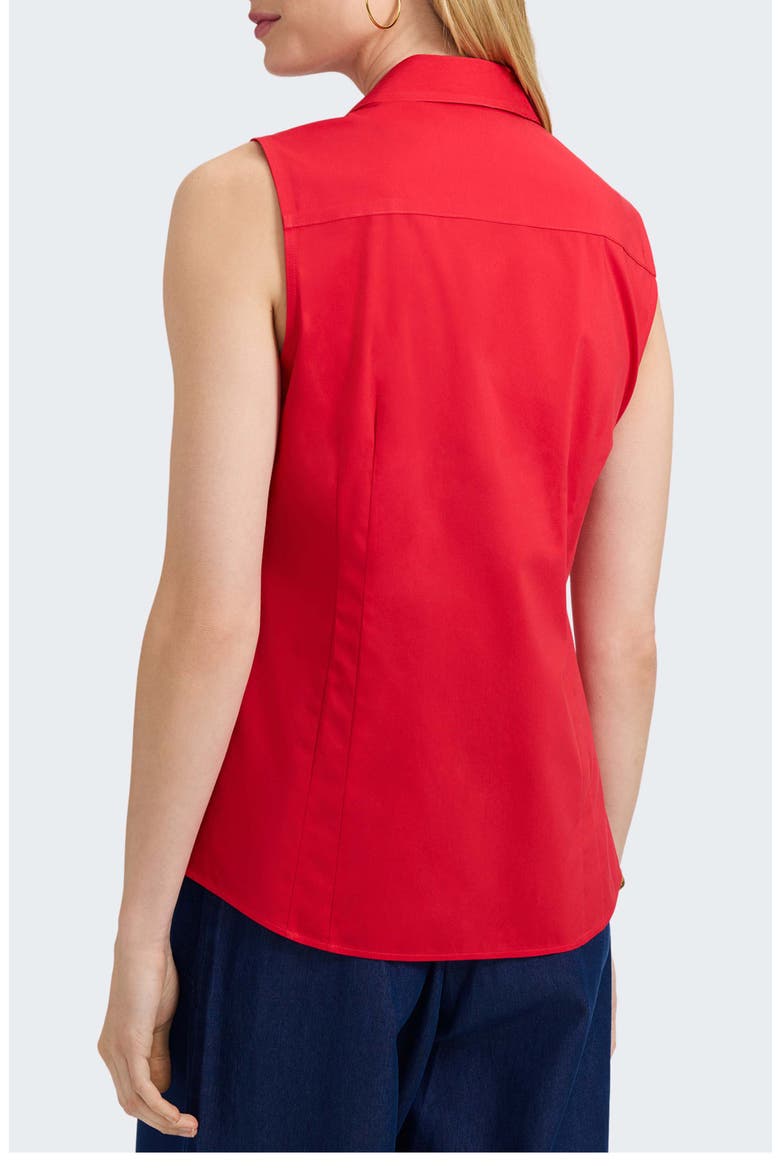 Taylor Non-Iron Sleeveless Shirt, Alternate, color, SIMPLY RED
