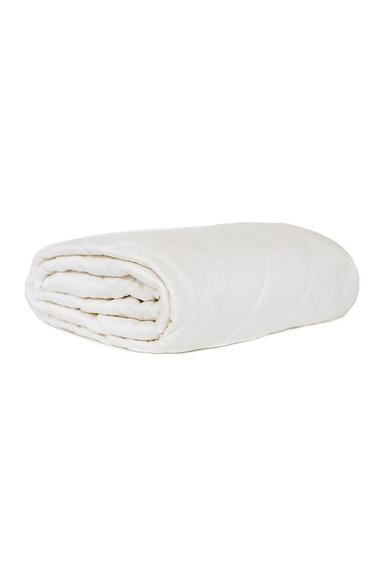 Winter Weight Viscose Comforter - King, Main, color, WHITE