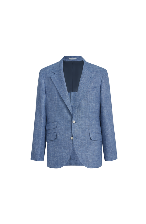 Hopsack deconstructed blazer