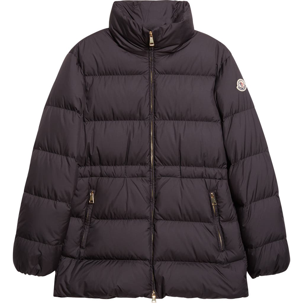 Moncler Brossette Down Jacket In Black
