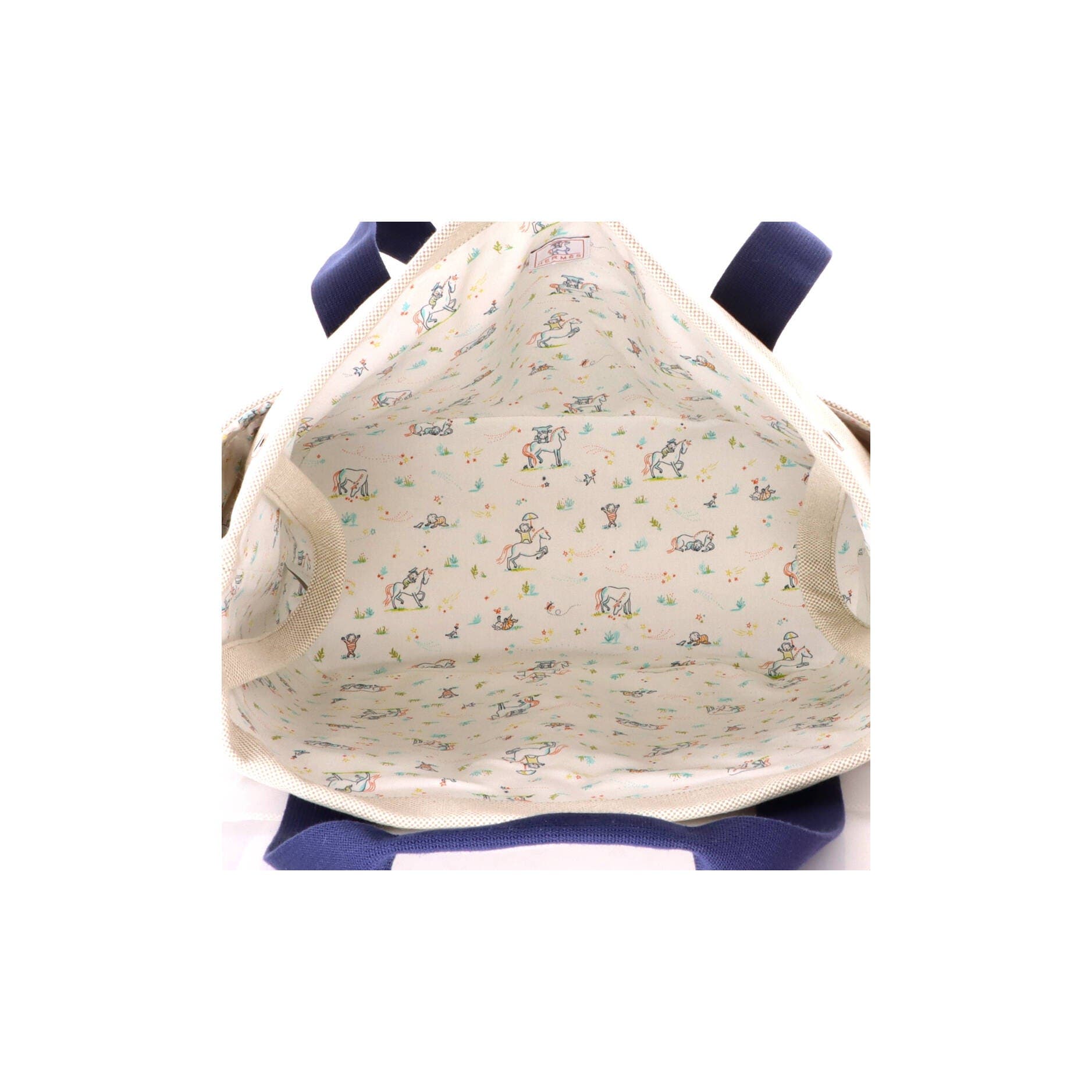 Cabriole Nappy Tote Canvas, Alternate, color, White