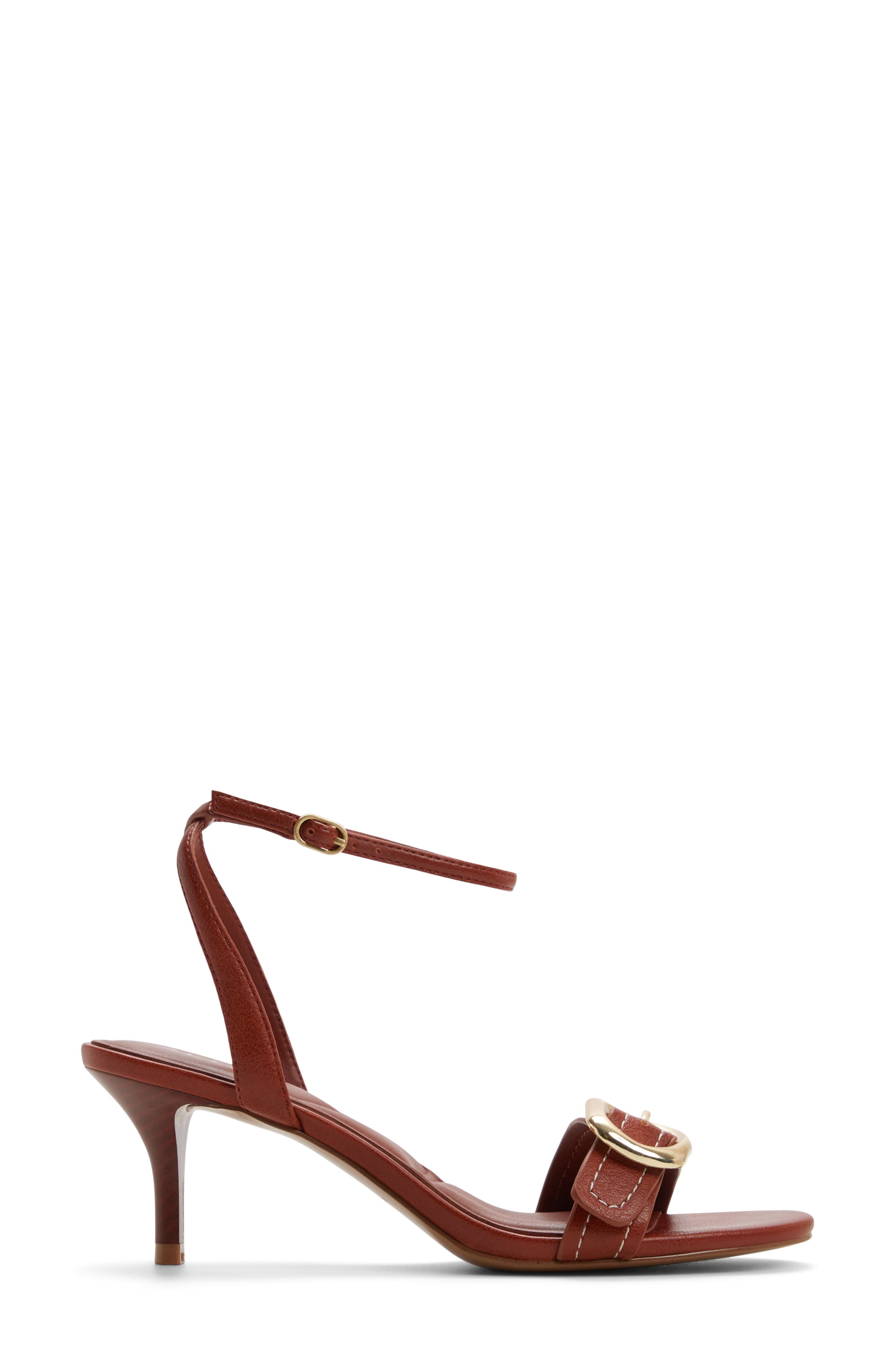Emmarose Ankle Strap Sandal, Alternate, color, COGNAC