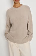 Reformation Cove Oversize Crewneck Cashmere Blend Sweater