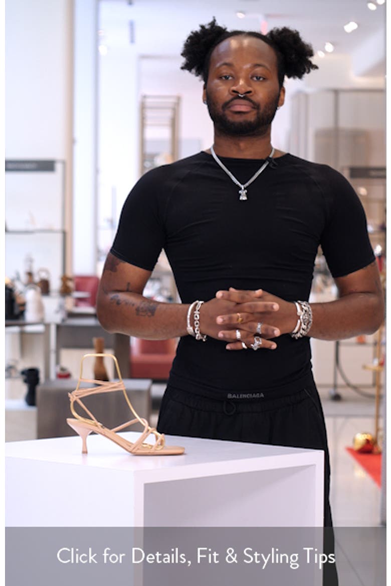 Hendy Ankle Wrap Sandal video