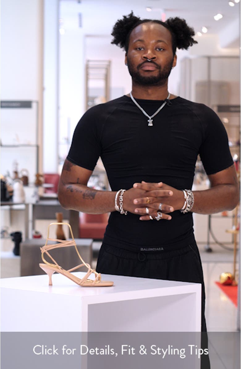 Hendy Ankle Wrap Sandal, sales video thumbnail