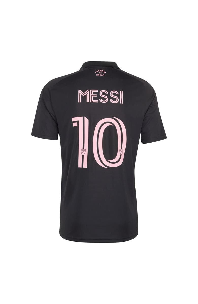 adidas Men's adidas Lionel Messi Black Inter Miami CF 2026 Presagio Replica Jersey, Alternate, color, Black