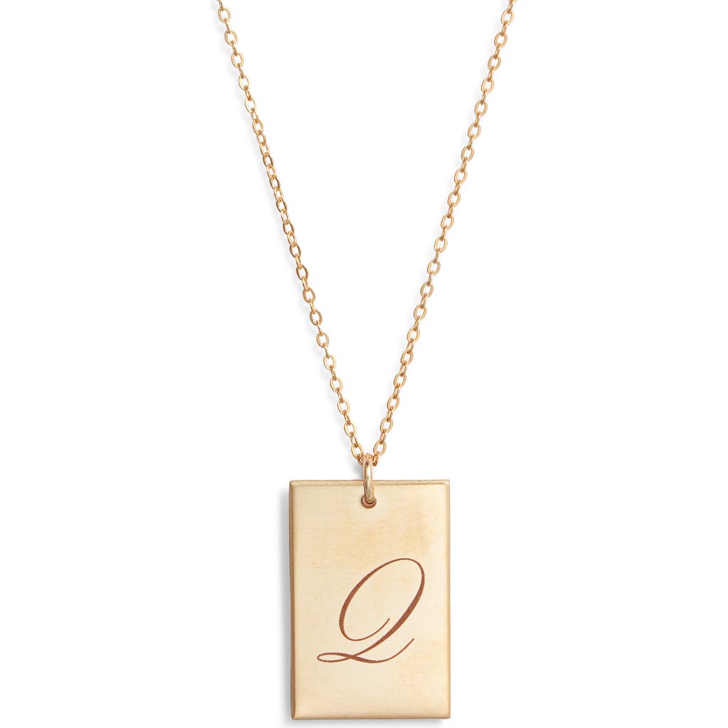 Set & Stones Stella Initial Pendant Necklace