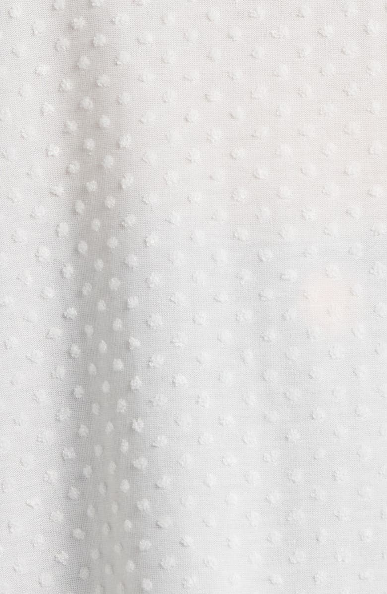Loveappella Swiss Dot Top, Alternate, color, Ivory