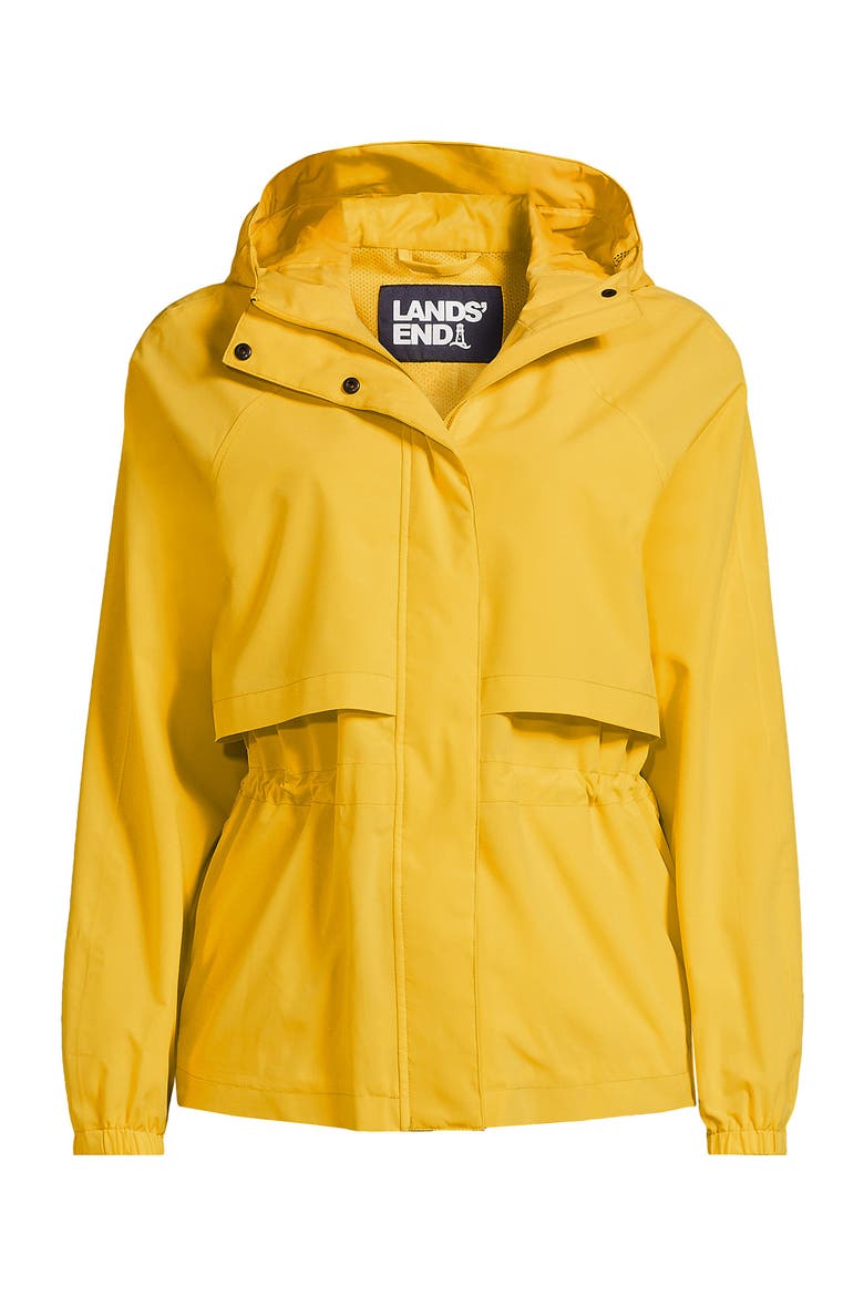 Squall Packable Rain Jacket, Alternate, color, Goldenrod
