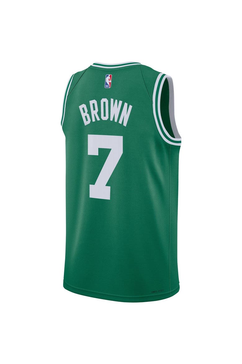 Youth Nike Jaylen Brown Kelly Green Boston Celtics Swingman Jersey - Icon Edition, Alternate, color, Kelly Green