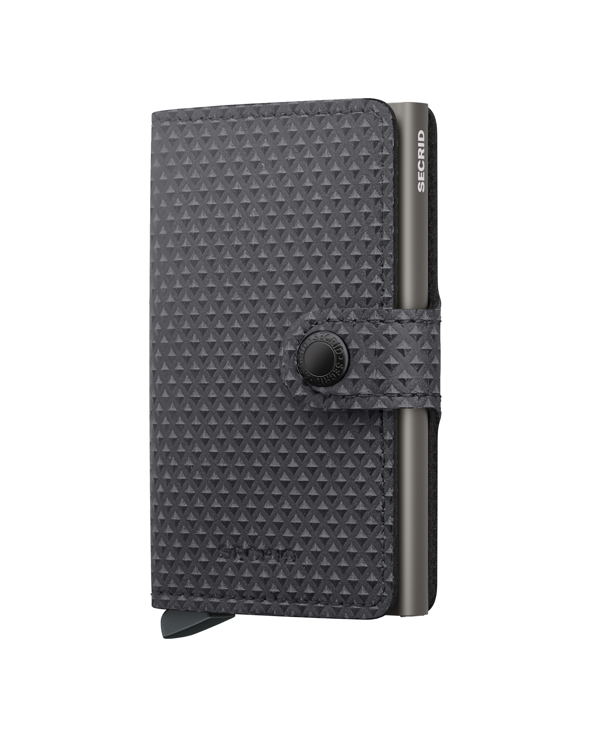 Secrid Miniwallet Pyramid In Grey