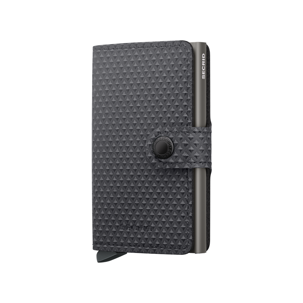 Secrid Miniwallet Pyramid In Grey