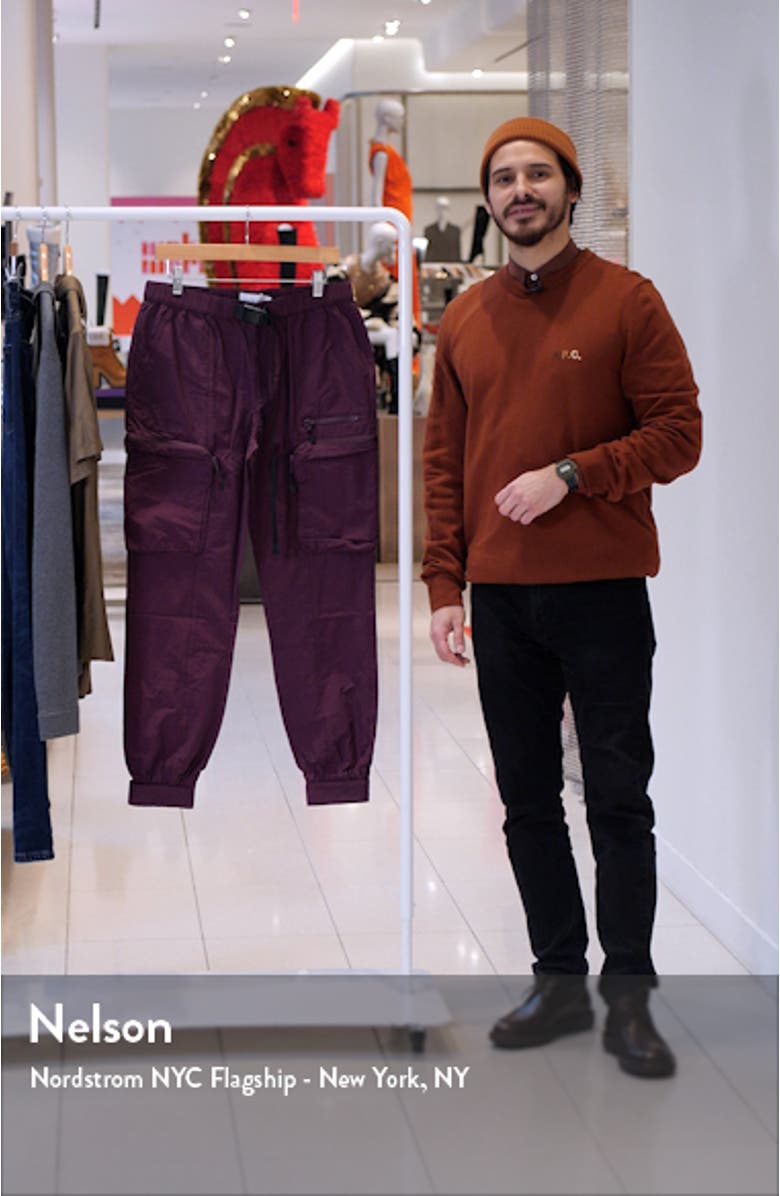 Cut & Sew Cargo Skinny Pants, sales video thumbnail