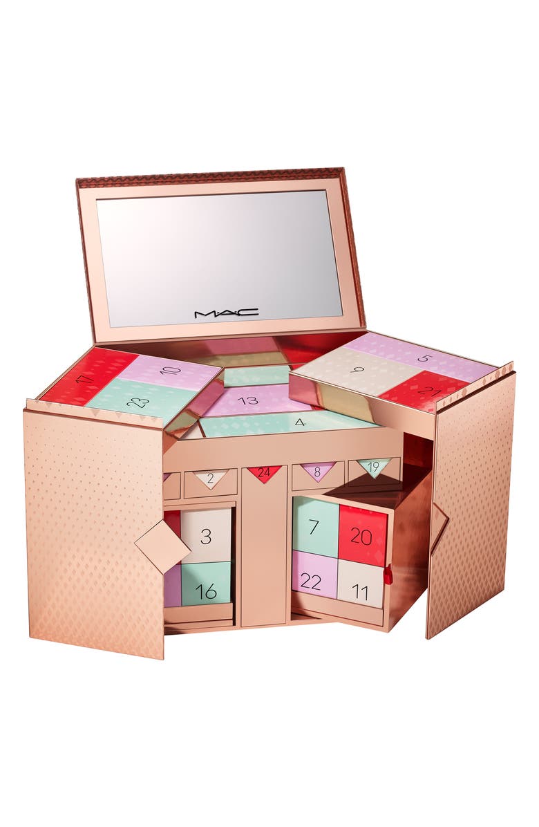 MAC Cosmetics 24 Mini Must-Haves Makeup & Skincare Advent Calendar Set $498 Value, Alternate, color,