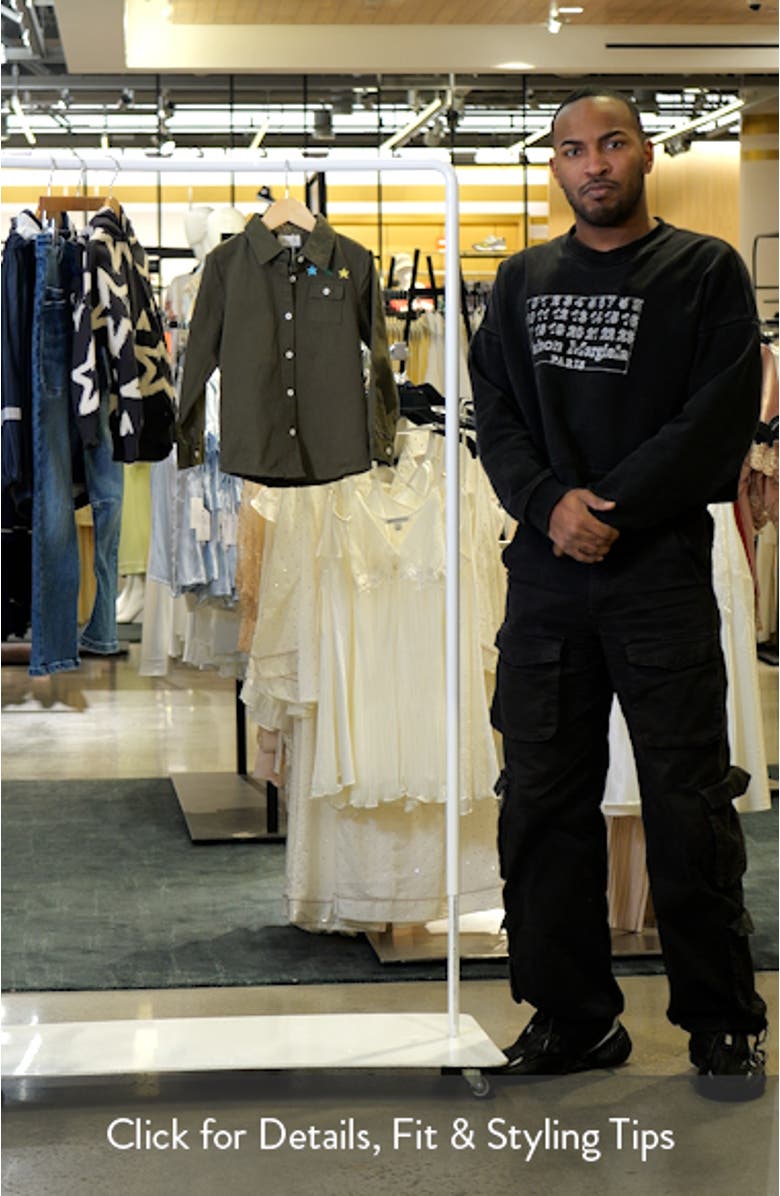 Kids' Tatum Safari Cotton Shirt Jacket, sales video thumbnail