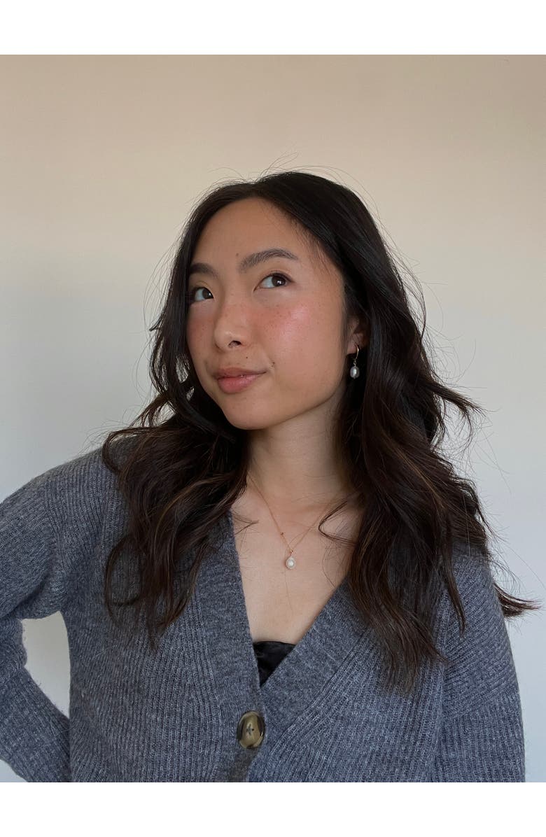 Set & Stones Adelle Pearl Necklace, Alternate, color, Gold / White