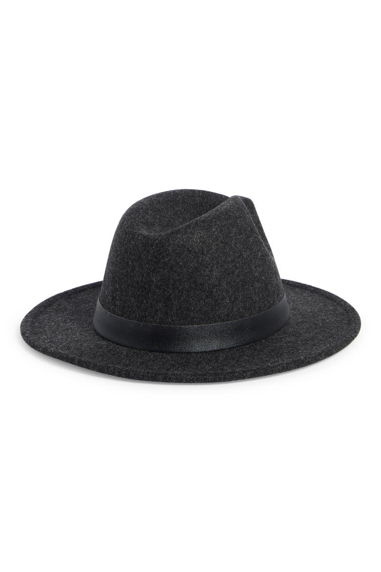 Logo Hardware Panama Hat, Alternate, color, BLACK