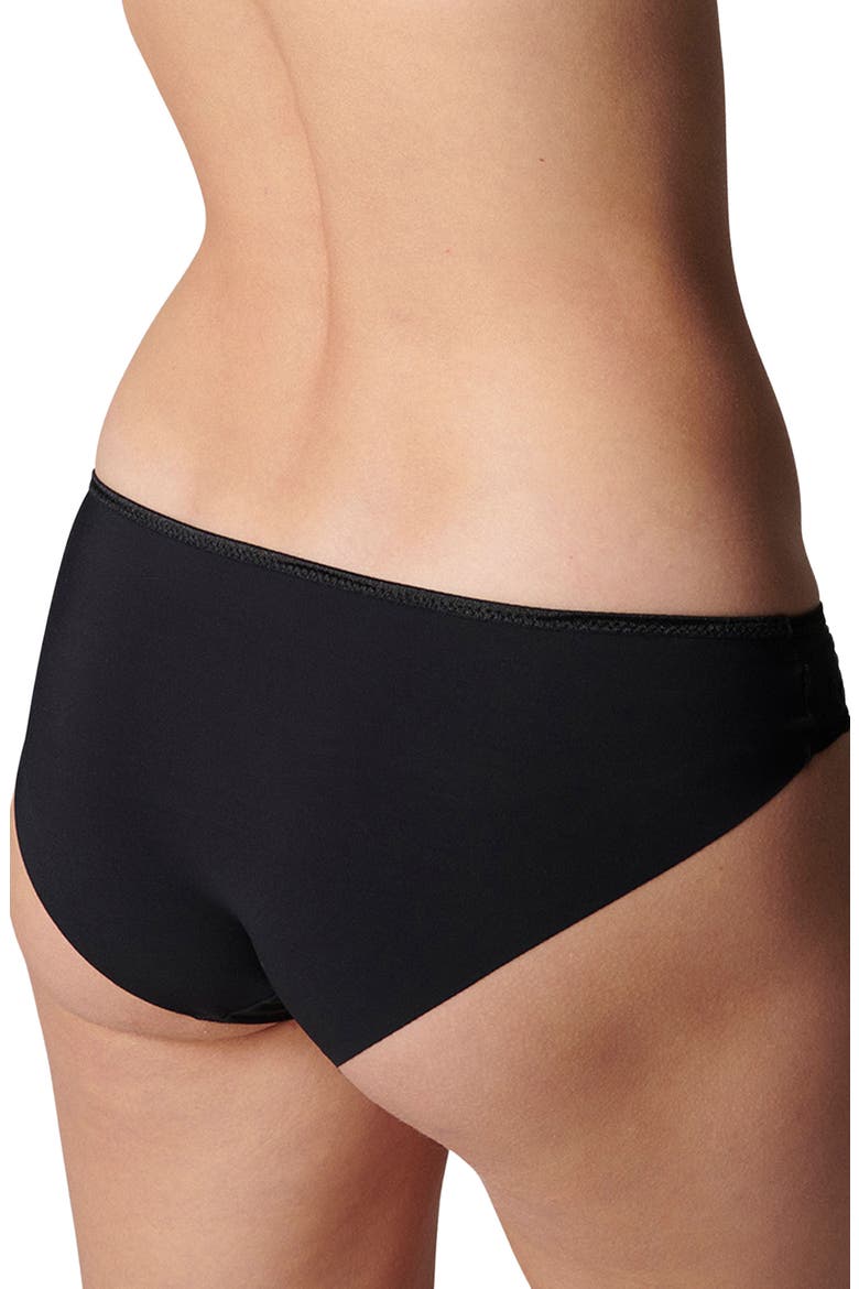 Andora Embroidered Bikini, Alternate, color, BLACK