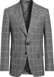 TOM FORD Shelton Single Breasted Wool Blend Sport Coat