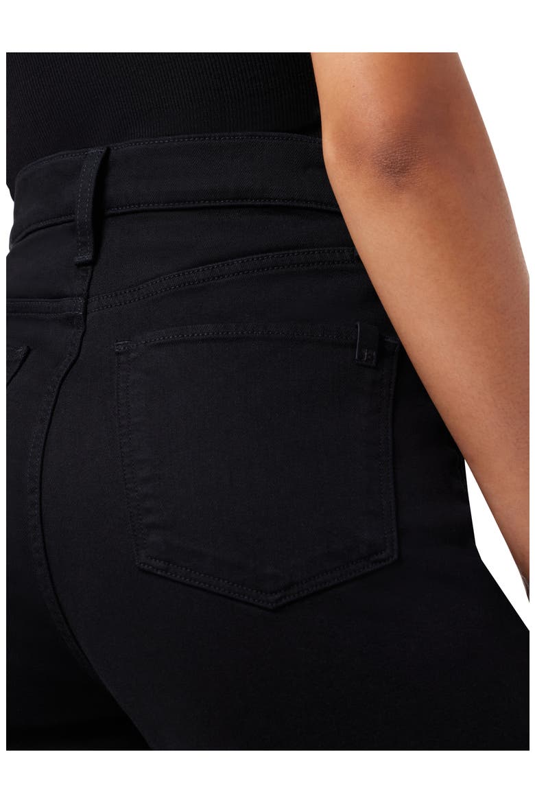 The Mia High Waist Wide Leg Jeans, Alternate, color, BLACK